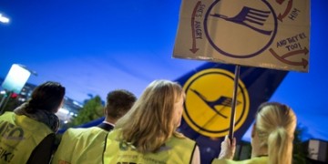 Huelga del personal de tierra de Lufthansa